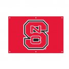 NC State Flags - 2'x3' Heavy Weight Fan Banners - Embroidered With Metal Grommets
