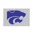 KState Wildcats Banners - 2'x3' Heavy Weight Fan Banners - Embroidered With Metal Grommets