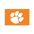 Clemson Tigers Flags - 2'x3' Heavy Weight Fan Banners - Embroidered With Metal Grommets