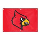 Louisville Cardinals Flags - 2'x3' Heavy Weight Fan Banner - Embroidered With Metal Grommets