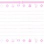 Japan San-x Pink Rabbit Papers
