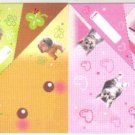 Japan Cru-x Puppy & Kitten Sleeping Folding Memo