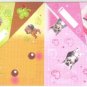 Japan Cru-x Puppy & Kitten Sleeping Folding Memo