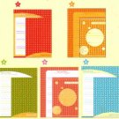 Japan Cru-x Natural Dots Lettersets