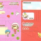 Japan Cru-x Apple Town Folding Memos