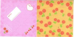 Japan Q-Lia Cherry Folding Memos