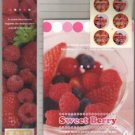 Japan Sweet Berry Lettersets Pack KAWAII