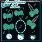 KAWAII Japan Hello Kitty Ring (Emerald) #2