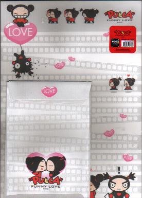 Korea Pucca Love Over-size Lettersets Pack (Grey)