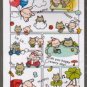 Taiwan Rabbit Kitten Comic Notepad (large memo pad)