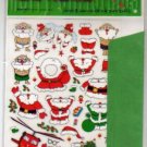Korea DIY Christmas Card (Green) w/ Card + Envelope + Stickers Page