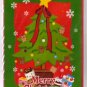 Korea Cookie Bear Christmas Card w/ Envelope #2