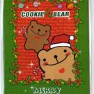 Korea Cookie Bear Christmas Card w/ Envelope #6