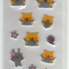 Japan San-x Hamster Light Reflective Sticker KAWAII