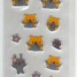 Japan San-x Hamster Light Reflective Sticker KAWAII