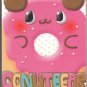 JAPAN Donut Bear Notepad (large memo pad) KAWAII