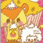 JAPAN 3 O'clock Animals Cafe Notepad (large memo pad) KAWAII