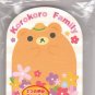 JAPAN Panda & Hamster Die Cut Memopad KAWAII