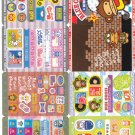 Japan Blue Cross Monkey Jumbosealdass Sticker KAWAII