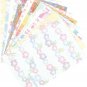 Japan San-x Tropical Flowers Papers Kawaii