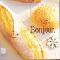 JAPAN Bonjour Happy Bread Notepad (large memo pad) KAWAII