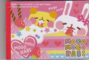 JAPAN Kamio Mogo Mogo Rabi Notepad (large memo pad) Kawaii