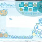 Taiwan Giligowla Rabbit Cookie Envelopes Pack (Blue) KAWAII