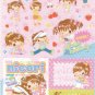Japan Q-Lia Nicori Happy Girl Fashion Sticker KAWAII (D)