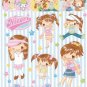 Japan Q-Lia Nicori Happy Girl Fashion Sticker KAWAII (F)