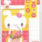 JAPAN Rabbit Cake Lettersets Pack + Sticker KAWAII