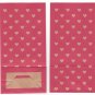 2x Japan Hearts Red Paper Gift Bags KAWAII