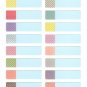 Korea Polka Dots Name Sticker KAWAII