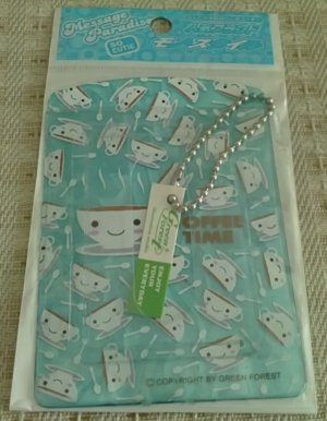 JAPAN Coffee San Pass Case KAWAII