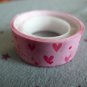 Japan Pink Heart Deco Tape KAWAII