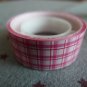 Japan Pink Plaid Deco Tape KAWAII