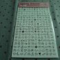 Korea Panda Schedule Sticker (2 sheets set) KAWAII (B)