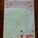 JAPAN Traditional Flowers Lettersets Pack KAWAII