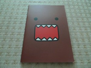 Japan / Korea Domo kun Small Notebook (Brown) KAWAII