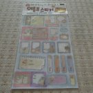 Korea Glittery Nametag Sticker KAWAII