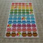 Korea Colourful Frog Sticker KAWAII