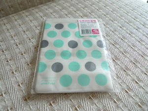 Korea Polka Dots Traffic Card Pocket / Pass Case (Ivory) KAWAII