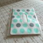 Korea Polka Dots Traffic Card Pocket / Pass Case (Ivory) KAWAII