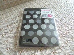 Korea Polka Dots Traffic Card Pocket / Pass Case (Black) KAWAII