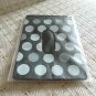 Korea Polka Dots Traffic Card Pocket / Pass Case (Black) KAWAII
