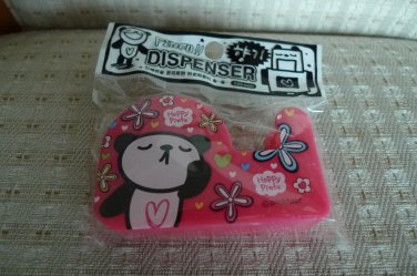 Korea Panda Tape Dispenser (pink) KAWAII