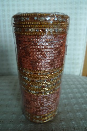 India Bling Bling Rose Gold Colour Bracelets (48 pcs)
