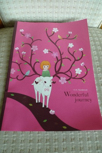 Taiwan Wonderful Journey (Girl with Deer) Notebook KAWAII