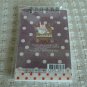 Korea Girl w/ Brown Polka Dots Small Notebook KAWAII