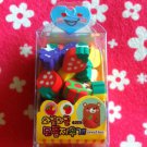 Korea Mini Fruit Erasers Box (Blue) KAWAII