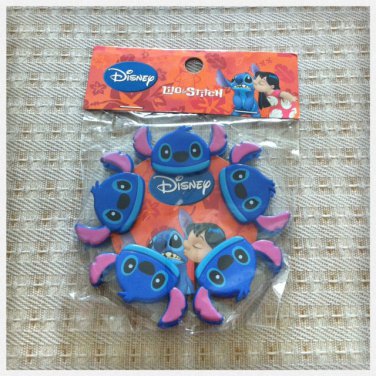 Japan Disney Stitch Heads Clips KAWAII